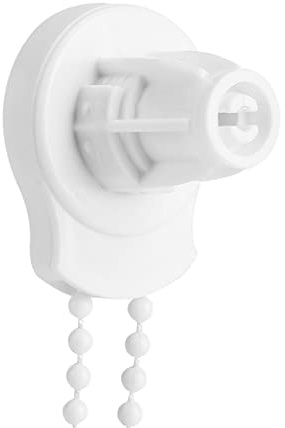 Irfora 25-Mm-Rollo-Schattenkupplung, Halterungs-Montagesatz für Seitliche Riemenscheibenkette, Lange Perlenkette, Premium-Material, 100% Nagelneu, für Standard-Rollos, aus Kunststoff,