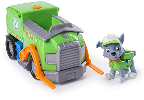 PAW Patrol Recycling-Fahrzeug mit Rocky-Figur (Basic Vehicle)