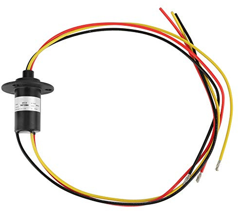 Mini Electrical Slip Ring for Wind Generators, 3-Wire High-Speed Collector Ring with 250 RPM & 600 VDC/VAC Rating