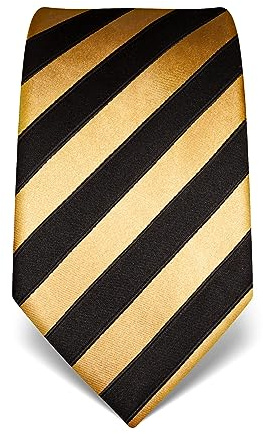 Vincenzo Boretti Herren Krawatte reine Seide gestreift edel Männer-Design zum Hemd mit Anzug für Business Hochzeit 8 cm schmal/breit