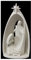 Goebel Nadal Nativities Krippe Mystery 20000781 weiß Polyresin 12 x 23 cm