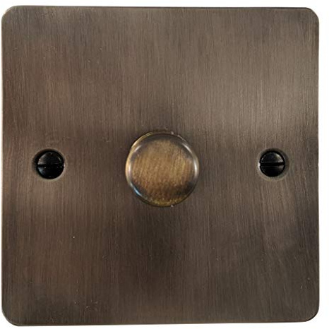 G&H FSL511 Flat Plate Slate 1 Gang 1 or 2 Way V-Pro LED Dimmer Switch