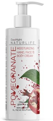 NATURLIFE Granatapfel Creme für Hände Gesicht Körper 250ml