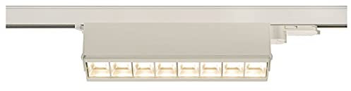 SLV SIGHT MOVE | LED 3-Phasen-Strahler, 3 Phasen System Leuchte, Spot, Decken-Strahler, Decken-Leuchte, Schienensystem, Innen-Beleuchtung | 3000K, max. 26W, 2700lm, weiß