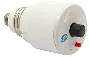 WITTKOWARE Schraubautomat (Sicherung für alte Elektroverteilung), Gewinde E27, L-Charakteristik, 250/380 V~, 6A