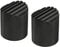 sourcing map Ladder Non-Slip Feet Mat 42mm ID Rubber Round Telescopic Ladder Accessories Pad Cover Cushion for Ladder Protection Black Pack of 2