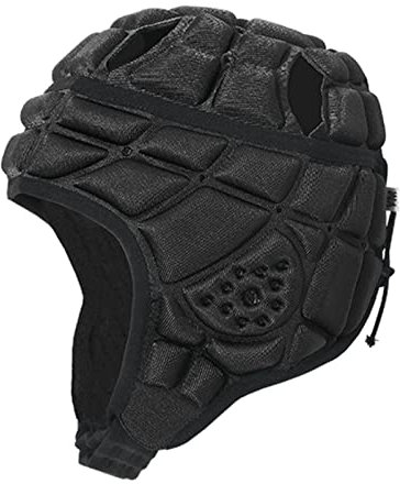 Kinder Rugby Kopfschutz Sport Kopfbedeckung Torhüter Torwart Helm Sport Fußball Rugby Helm Gepolsterte Schutzhelm Spielhelm Surf Flag Football Helm für Jugend Kinder
