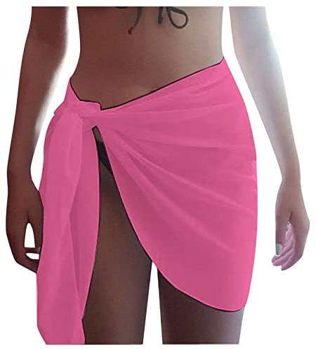Strand Wrap Sarong Vertuschung Chiffon Badeanzug Wickelröcke Strandtuch Strandkleid Baderock Wickelrock