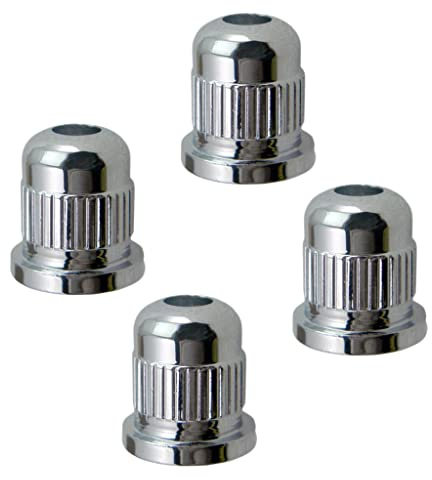 4 Pcs Electric Guitar String Mounting Ferrules Bushing for Universal Body,Silver