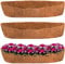 2PCS Trough Coco Replacement Liners,24/30/36/48 Inch Wall-mounted Coco Liner Trough,Coco Liner for Window Box & Hanging Trough Planters (36 Inch-2PCS)
