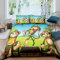 Nette AFFE Bettwäsche Kinder Jungs Tier Bettwäsche 135x200 für Jugendliche AFFE Motiv Bettwäsche Set Lustige Tiere Bettbezug Natur Tiere Theme Bettwäsche für Teenager Mädchen, Reißverschluss