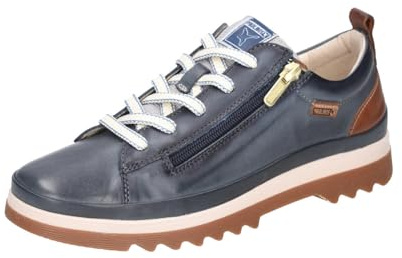 Pikolinos Vigo Sneaker Damen | Aus Leder | Herausnehmbare Memory-Foam-Innensohle | EU-Größe 35–42