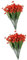 Abaodam 16 STK Künstliche Blumenkranz Girlande Wildblumen-partydekorationen Unechte Grüne Picks Herzstück Der Hochzeitstafel Simulationsblumenstrauß Schmückt Schüttgut Braut