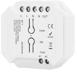 Il dimmer triac AC 110 V 220 V supporta l'interruttore a pulsante