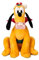 Disney Store Offizielles Pluto Festliches Kuscheltier, 32cm, Niedlicher Plüschhund als Weihnachtshelfer mit gestreifter Mütze und Pom-Pom