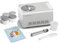 SPRINGLANE Eismaschine & Joghurtbereiter Elisa 2,0 L, selbstkühlendem Kompressor 220 W inkl. Aufbewahrungsbehälter 4er-Set Grau, Eiscrememaschine mit Kühl- & Heizfunktion inkl. Rezeptheft – Silber