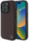 CG MOBILE Mercedes MEHMP16L23RBGVR Hülle für iPhone 16 Pro 6.3 rot MB Wood Imitation Leather