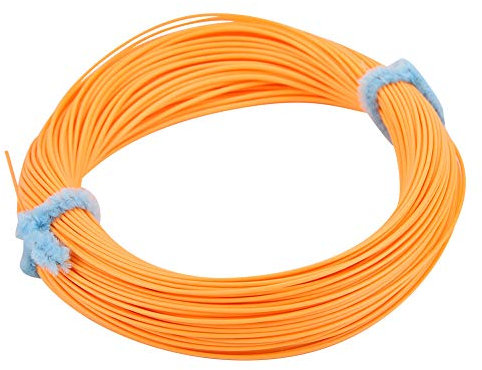 ZAICOLER Schwimmende Angelschnur Zum Fliegenfischen, Schwimmende Fliegenfischerschnur 30 M Nylongewicht Vorwärts Schwimmende Fliegenfischerschnur WF 4/5/6/7/8 Nylon-Fliegenfischerschnur