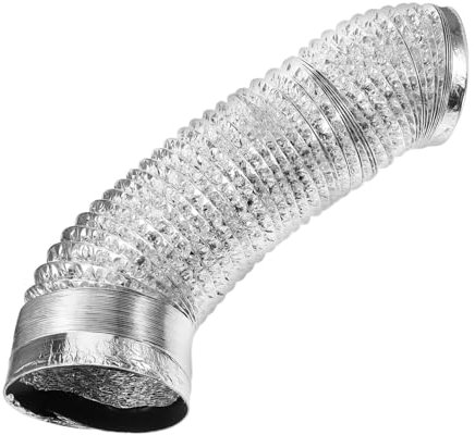 Angoily Stove Exhaust Hose Range Hood Vent Flat Pipe Vent Air Ducting Hose Flue