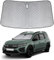 Parasol Parabrisas Compatible con Dacia Jogger >2021 - Parasol Coche Parabrisas Interior, Cubierta del Sol para Luna Delantera, Anti UV Parasol Coche Plegable y Portátil