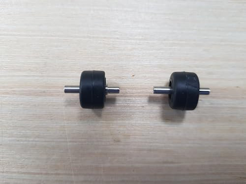 49128509 Due Ruote posteriori + assi compatibili con Hoover per scopa elettrica H-FREE500, HF522