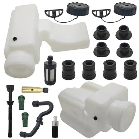 Tapa del tanque de combustible, filtro, manguera de línea for Stihl MS180, MS170, 018, 017, MS 180, 170 AV, tapa de montaje de amortiguador, repuesto de motosierra