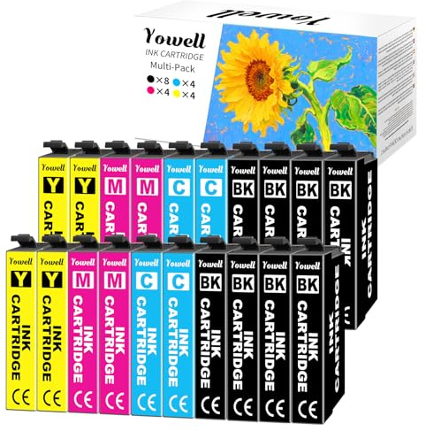 Yowell 20x 405XL Druckerpatronen Kompatibel für Epson 405xl Multipack für Workforce Pro WF-3820DWF WF-3825DWF WF-4820DWF WF-4825DWF WF-4830DTWF WF-7830DTWF WF-7835DTWF WF-7840DTWF