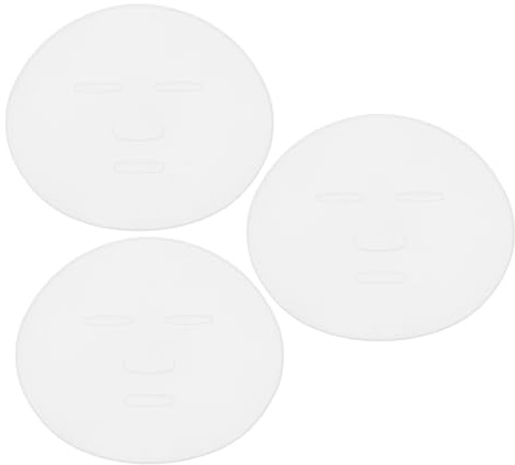 HONMEET 3 Stück Teiliges Silikon Wiederverwendbare Gesichtsmaskenschalen mit Glatter Oberfläche Für Schlamm Kollagenmasken Hautpflege DIY Zubehör
