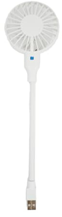 Vdaxvme Ventilador de escritorio USB portátil ABS incorporado para laptop, computadora, oficina, viajes, refrigeración ABS USB