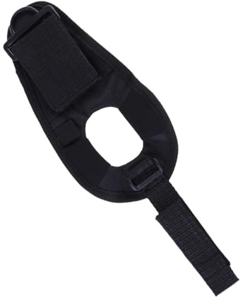 Accessoire de Lampe Torche sous-Marine, Dragonne Noire Réglable en Nylon | Bracelet Poignet Ajustable, Maintien Confortable, Usage Quotidien et Chasse, pour Support de Flashlight