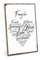 TypeStoff Holzschild mit Spruch – FAMILIE IST – im Vintage-Look mit Zitat als Geschenk und Dekoration zum Thema Zuhause, Vertrauen und Zusammenhalt - HS-00417