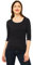 Street One Damen Pania T Shirt, Schwarz, 44 EU