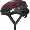 ABUS Rennradhelm AirBreaker - High-End Fahrradhelm für den professionellen Radsport - für Jugendliche und Erwachsene - Helm für Damen und Herren - Schwarz/Rot, Größe L