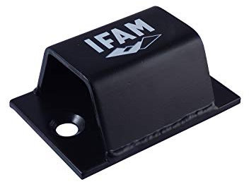 IFAM Anclaje Suelo o Pared para Moto, Modelo Stop&Go, Ligero y Resistente, Color Negro, Protección Antirrobo, Fácil Instalación