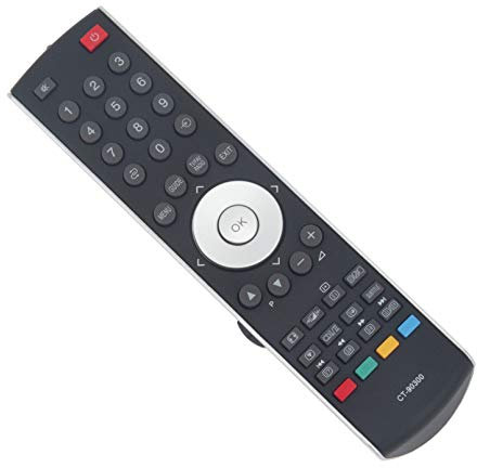 CT-90300 Télécommande de remplacement-VINABTY Télécommande pour Toshiba TV 19AV505D 19AV506DG 26AV505 37AV504D 37AV505D 42AV505D 42AV554D 42AV555DG 46XV625D 32AV503D 32AV505 32AV515D 32AV555D 32AV563D