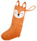 Papierdrachen Weihnachtssocke | Weihnachtsstiefel | Weihnachtsstrumpf zum Befüllen | Zum Aufhängen an Kamin, Treppe | Geschenksack - Geschenkverpackung - 20x40cm Fuchs - Set 2