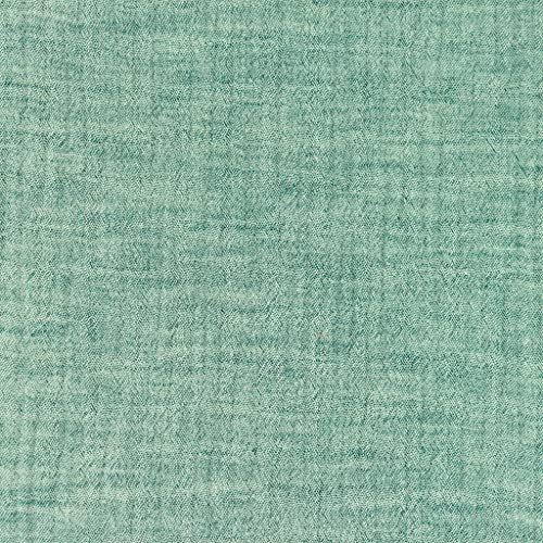 Organic-Musselin-Melange-TOMMY-100% Bio Baumwolle-50 cm Schritte-Meterware (Petrol-2364)