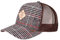 Djinns Trucker Cap HFT Check Tweed Coffee Mehrfarbig Braun, Size:OneSize