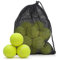 SUNEZLGO 12 Stück Tennisbälle, Fortgeschrittene Drucktraining Tennisbälle Übungsbälle, Tennisbälle für Hunde, Anfänger Gymnastikball, Langlebig Hochelastisch