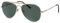 FILTRAL Pilotenbrille/Goldene Unisex Flieger-Sonnenbrille für Damen und Herren & dunkelgrünen Gläsern F3047624