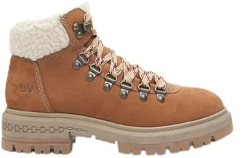 Weinbrenner BATA Polacchino da Donna in Nubuck e Teddy