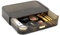Womanht Makeup Organizer Schubladen stapelbar, Badezimmer Eitelkeit Veranstalter und Lagerung, ideal für Kosmetik, Hautpflege, Lippenstifte, Nagelpflege (schwarz, 1 Schublade)