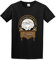 MooOy Clutch Band Logo Black Cotton Tshirt Mens Size X-Large