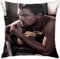 Ireser Leonardo Kissenbezug, Dicaprio, dekorativer quadratischer Kissenbezug für Sofa, Couch, Bett, Auto, 45,7 x 45,7 cm