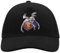 Atspauda Anime 237 Bequeme Unisex gebürstete Baumwolle Baseball Trucker Cap mit Schnalle Schwarz, Schwarz , Einheitsgröße