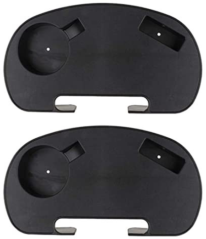 Chair Cup Holder 2PCS Beach Chair Cup Tray Snack Tray for Pushchair Cup Holder for Garden Chair Desk with Mobile Device