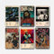 LJXOSKMK J Poster Cole (6er-Set) Albumcover-Poster, Musik-Leinwandposter für Schlafzimmer, ästhetische Wandkunst, Poster und Drucke, 20 x 30 cm