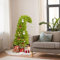 RJSQAQE Albero di Natale ricurvo stravagante da 89 cm, unico a forma storta, decorazione per casa e ufficio