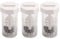pintoc 3 Pieces Portable Hydrogen Peroxide Contact Lens Case Cleaner, Eye Scleral Contact Lens Stiff Clip Washer Machine