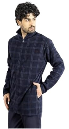 ELITE giacca da camera uomo full zip in pile